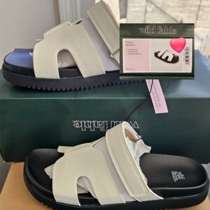 Wild Fable Women White Comfort Fit Sandals SIZE 7.5